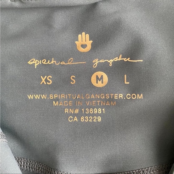 CLOSING SALE! 
🎉HP!!🎉 Spiritual Gangster | Tulum Leggings - Picture 6 of 10